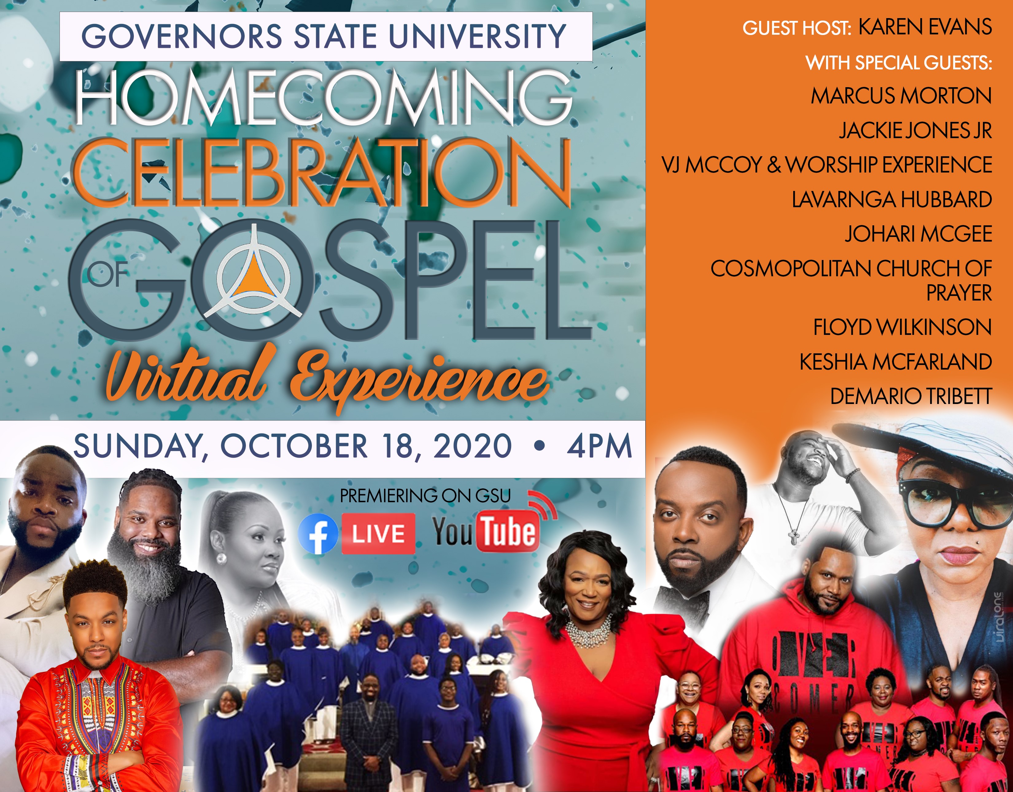 Gospel Concert flyer 2020 Gospel Concert flyer 2020